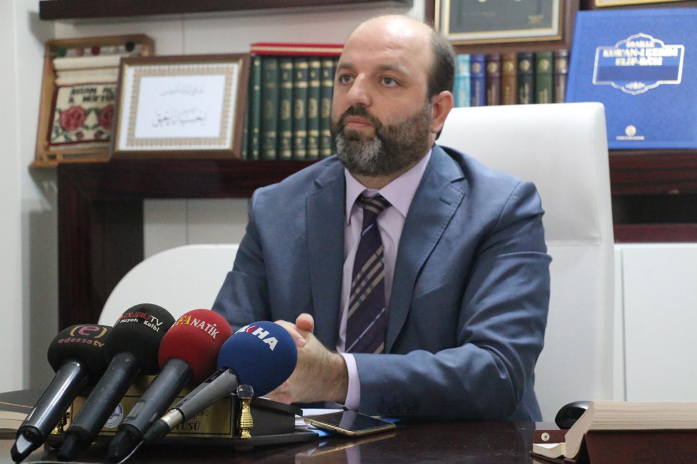 Şanlıurfa Müftüsü: Bizden istenen sorumluluklarımızı yerine getiririz Şanlıurfa Müftüsü: Bizden istenen sorumluluklarımızı yerine getiririz